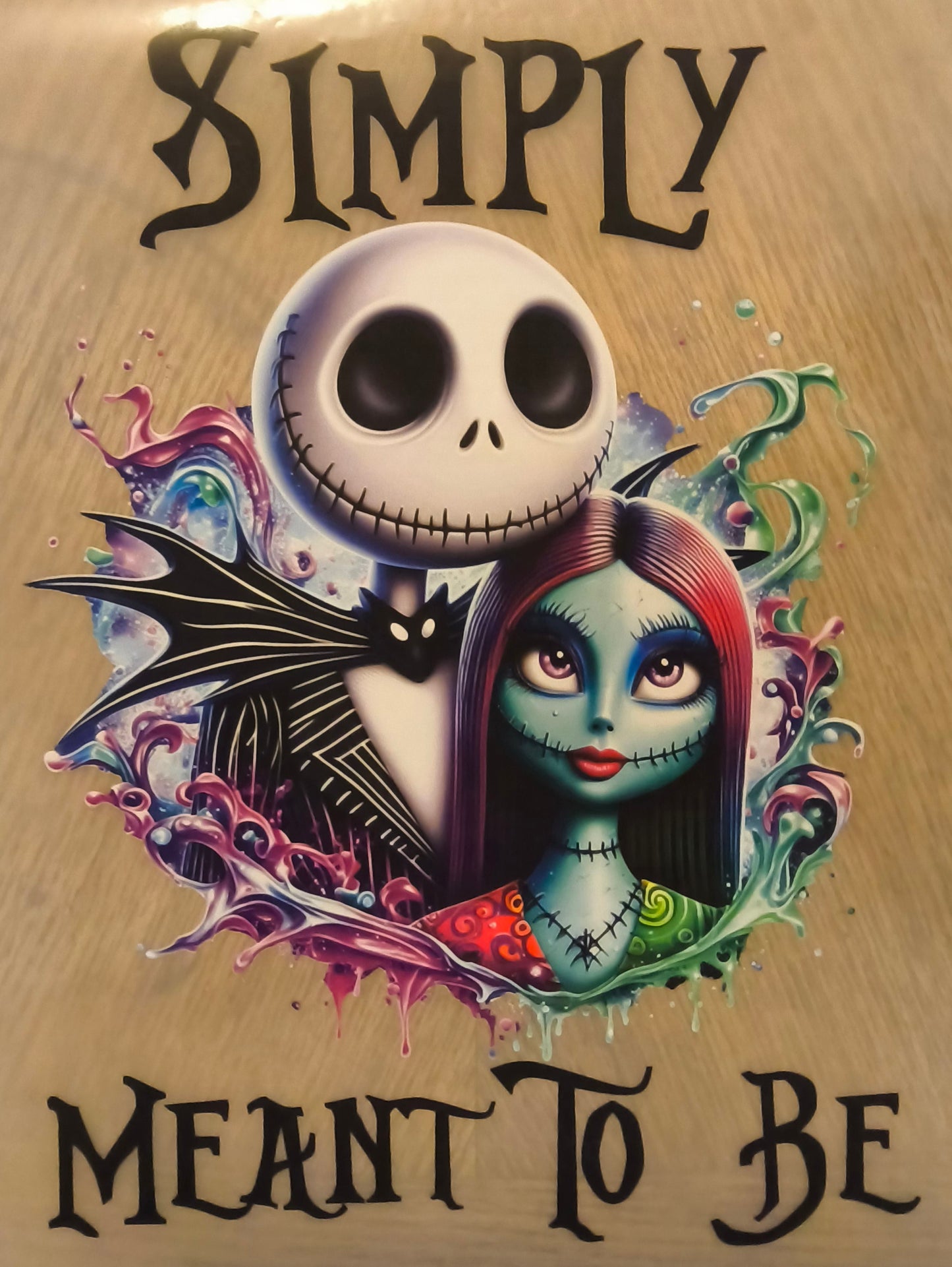Simply Meant to Be Jack Sally Blk Text