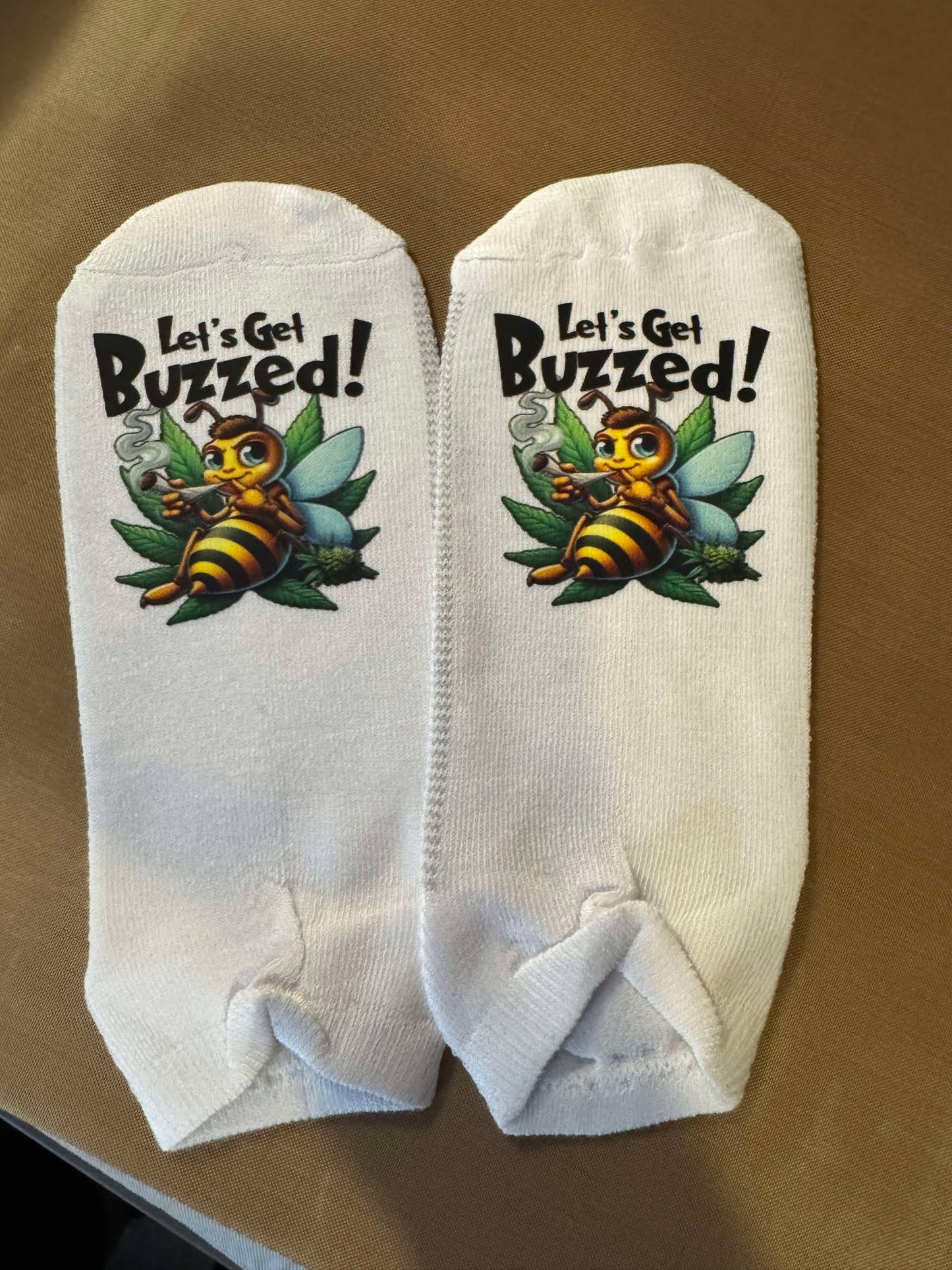 Socks - Size 4-10 - Adult - WHT