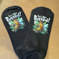 Socks - Size 4-10 - Adult - BLK